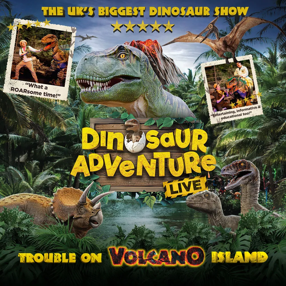 Dinosaur Adventure LIVE – Trouble on Volcano Island